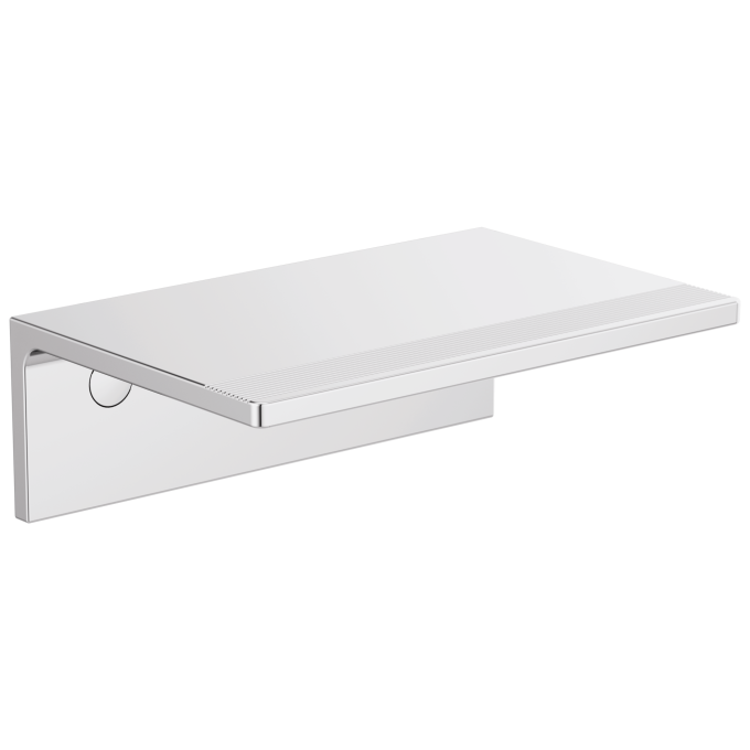 BRIZO Kintsu Tissue Holder Shelf — Chrome