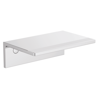 BRIZO Kintsu Tissue Holder Shelf — Chrome