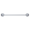 BRIZO Traditional 18" Towel Bar — Chrome