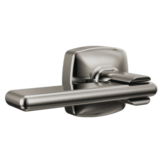 BRIZO Allaria Universal Flush Lever — Brilliance Black Onyx