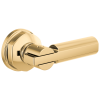 BRIZO Invari Universal Flush Lever — Polished Gold