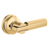 BRIZO Invari Universal Flush Lever — Polished Gold