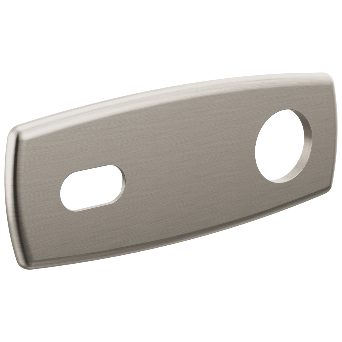 BRIZO Allaria Optional Wall Plate Lavatory Escutcheon — Luxe Nickel