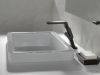 DELTA Pivotal Single Handle Mid-Height Vessel Bathroom Faucet — Matte Black