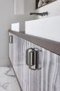 BRIZO Levoir Two-Handle Wall Mount Lavatory Faucet - Less Handles 1.5 GPM — Luxe Steel