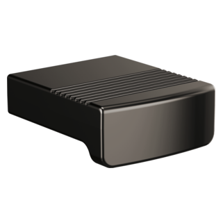 BRIZO Kintsu Drawer Knob — Brilliance Black Onyx