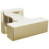 BRIZO Frank Lloyd Wright Drawer Knob — Polished Nickel / Wood