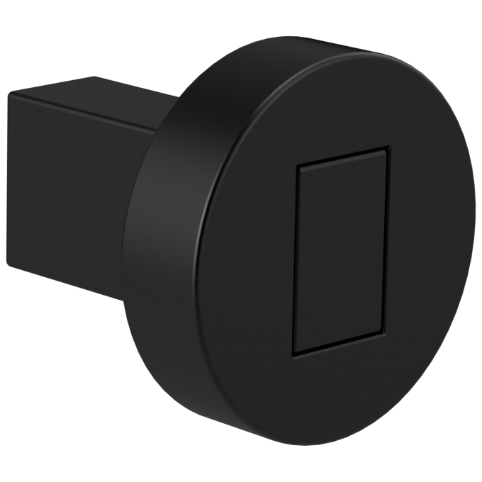 BRIZO Litze Drawer Knob — Matte Black