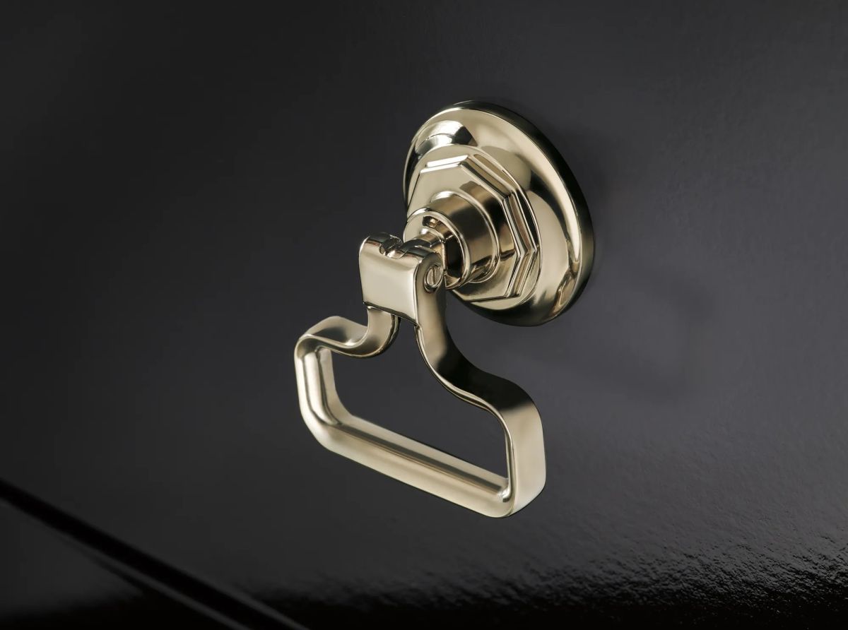 BRIZO Rook Drawer Knob — Polished Nickel
