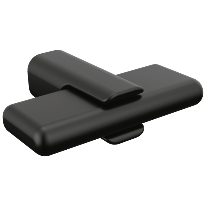 BRIZO Allaria Drawer Knob — Matte Black