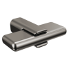 BRIZO Allaria Drawer Knob — Brilliance Black Onyx