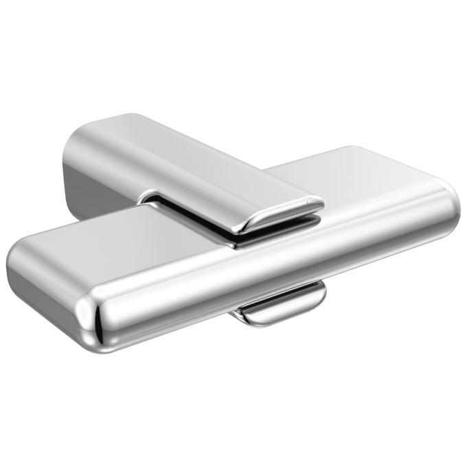BRIZO Allaria Drawer Knob — Chrome