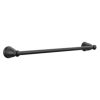 DELTA Foundations 18" Towel Bar — Matte Black