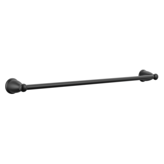 DELTA Foundations 24" Towel Bar — Matte Black