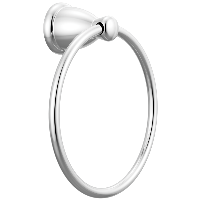 DELTA Foundations Towel Ring — Chrome