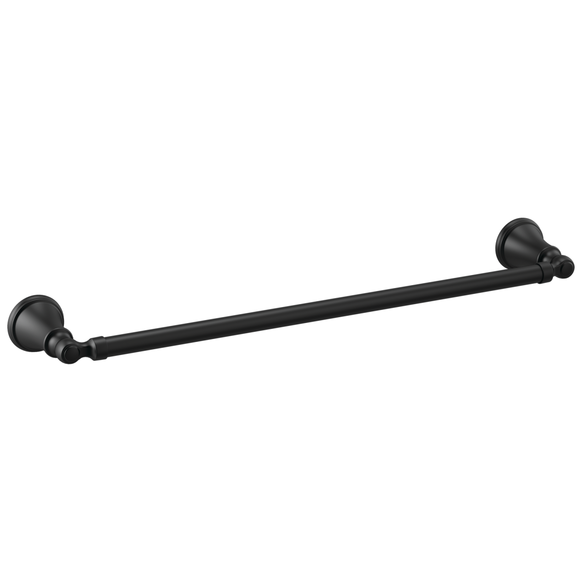 DELTA Woodhurst Towel Bar - 18" — Matte Black