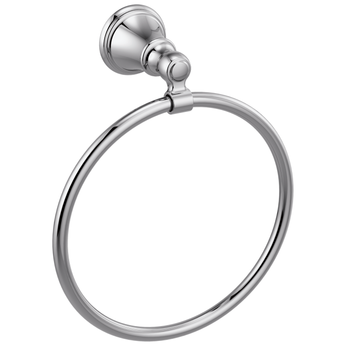 DELTA Woodhurst Towel Ring — Chrome