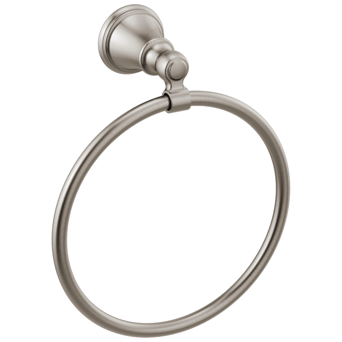 DELTA Woodhurst Towel Ring — Stainless