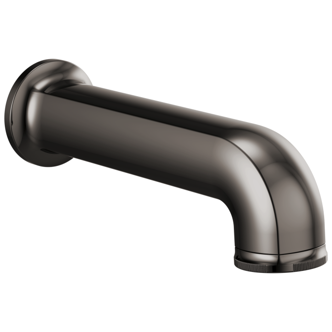 BRIZO Kintsu Diverter Tub Spout — Brilliance Black Onyx