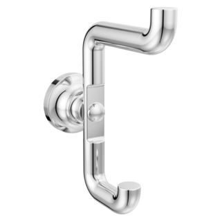 DELTA Saylor Double Robe Hook — Chrome