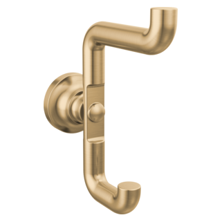 DELTA Saylor Double Robe Hook — Champagne Bronze