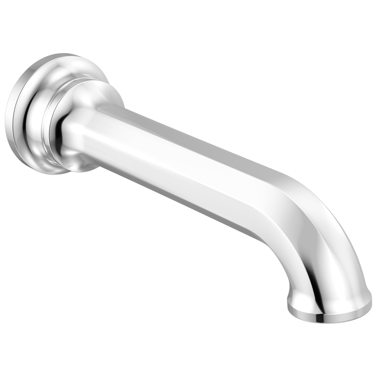 BRIZO Beauclere Non-Diverter Tub Spout — Chrome