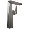 DELTA Trillian Single Handle Vessel Bathroom Faucet — Lumicoat® Black Stainless