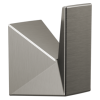 DELTA Trillian Robe Hook — Black Stainless
