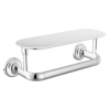 DELTA Bonacci 8" Towel Bar with Shelf — Chrome