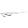 DELTA Bonacci Tissue Holder with Shelf — Chrome