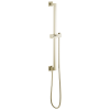 BRIZO Essential Shower Linear Square Slide Bar With Hose — Polished Nickel