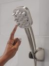 DELTA Universal Showering Components Detangling Shower Tool — Spotshield Brushed Nickel