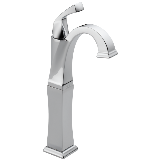 DELTA Dryden Single Handle Vessel Bathroom Faucet — Chrome