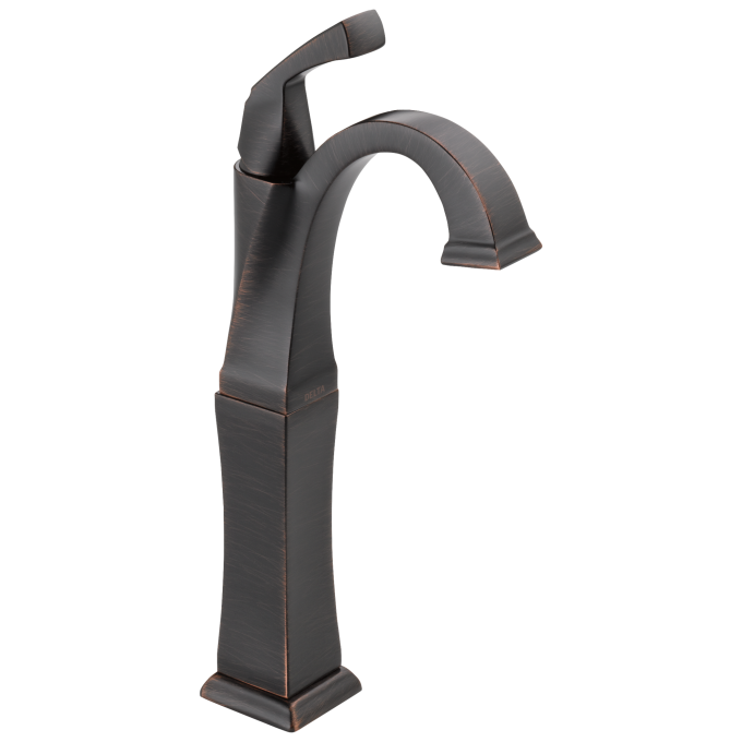 DELTA Dryden Single Handle Vessel Bathroom Faucet — Venetian Bronze