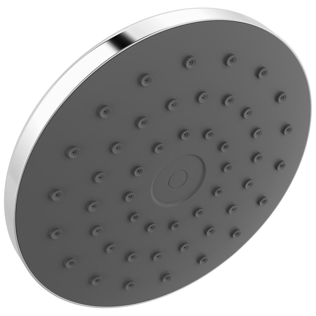 DELTA Universal Showering Components PivotPro Raincan Shower Head with TouchClean Spray Face — Chrome