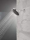 DELTA Universal Showering Components PivotPro Raincan Shower Head with TouchClean Spray Face — Chrome