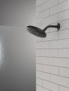 DELTA Universal Showering Components PivotPro Raincan Shower Head with TouchClean Spray Face — Matte Black