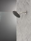 DELTA Universal Showering Components PivotPro Raincan Shower Head with TouchClean Spray Face — Spotshield Brushed Nickel