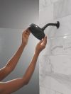 DELTA Universal Showering Components PivotPro Raincan Shower Head — Matte Black