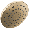 DELTA Universal Showering Components PivotPro Raincan Shower Head — Champagne Bronze