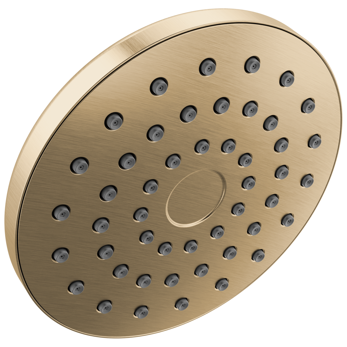 DELTA Universal Showering Components PivotPro Raincan Shower Head — Champagne Bronze