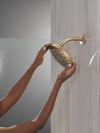 DELTA Universal Showering Components PivotPro Raincan Shower Head — Champagne Bronze