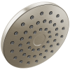 DELTA Universal Showering Components PivotPro Raincan Shower Head — Spotshield Brushed Nickel