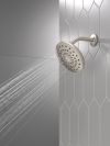 DELTA Universal Showering Components PivotPro Raincan Shower Head — Spotshield Brushed Nickel