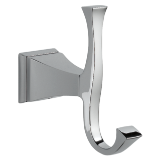 DELTA Dryden Double Robe Hook — Chrome