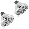 DELTA Universal Showering Components 3-Setting Shower Head, 2-Pack — Chrome