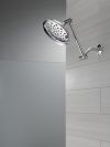 DELTA Universal Showering Components Bell Shower Head with Adjustable Arm Extender — Chrome