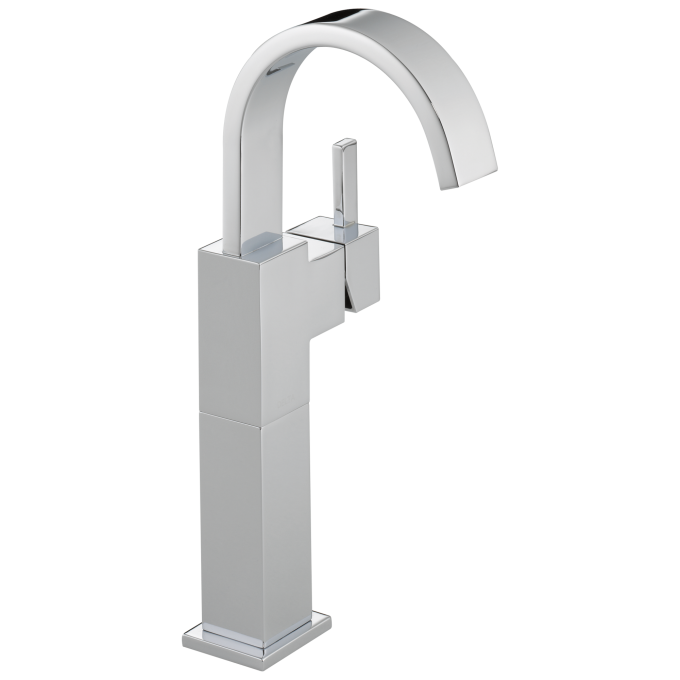 DELTA Vero Single Handle Vessel Bathroom Faucet — Chrome