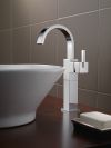 DELTA Vero Single Handle Vessel Bathroom Faucet — Chrome
