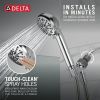 DELTA Universal Showering Components 4-Setting Hand Shower — Chrome